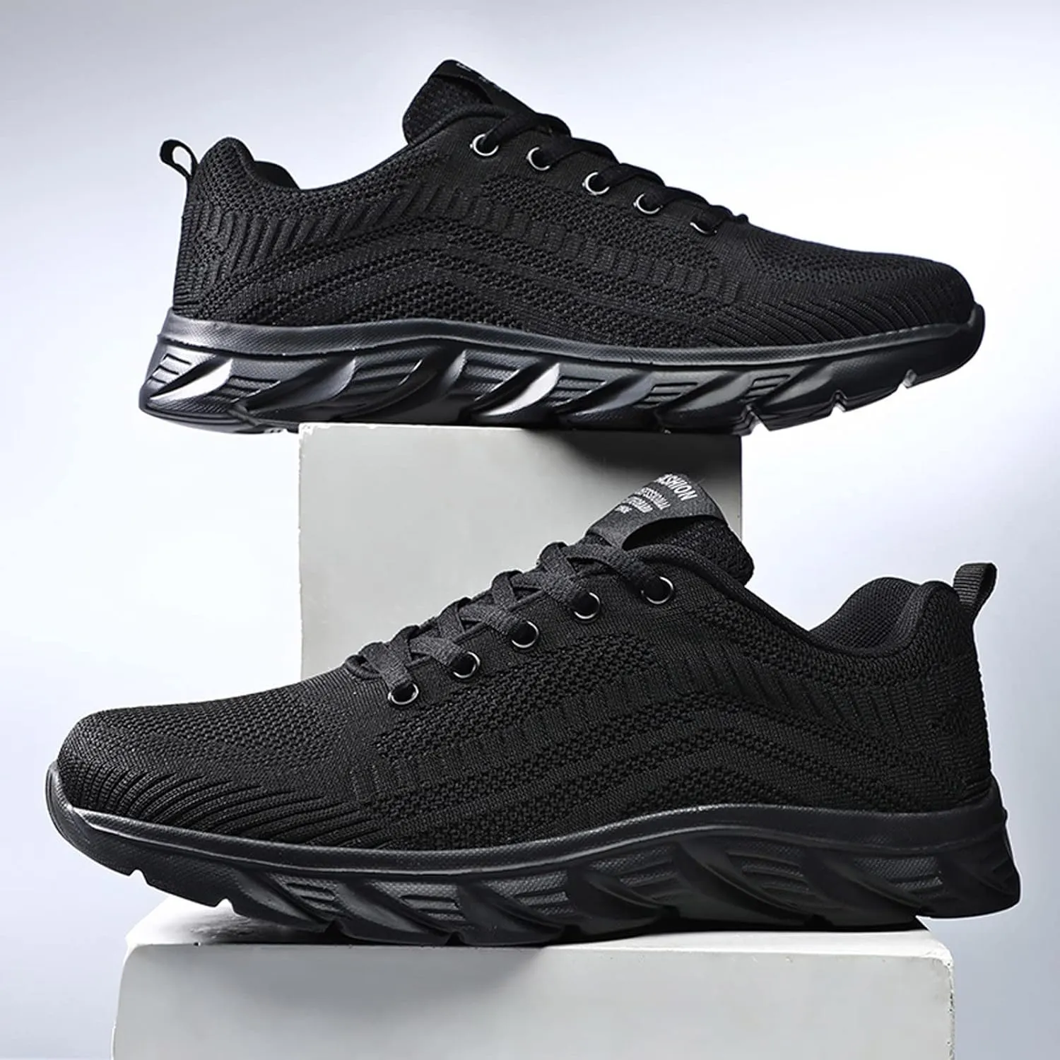 Men's Mesh Sneakers Platform Sneakers for Women Mens Shoes Casual Round Toe Slip On Casual Womens Loafers Comfortable Dressy Sneakers for Men