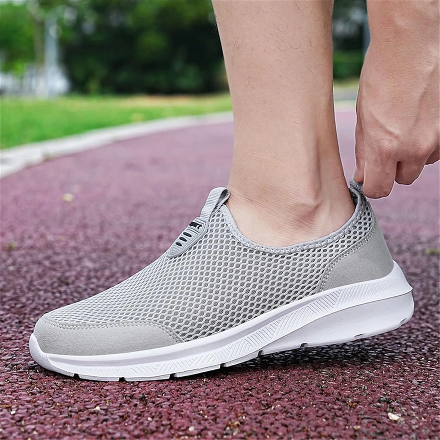 Mens Slip On Sneakers Women Dress Casual Shoes for Men Sneakers Walking Shoes Wide Walking Shoes White Platform Sneakers Low Top Tennis Court Shoes for Women