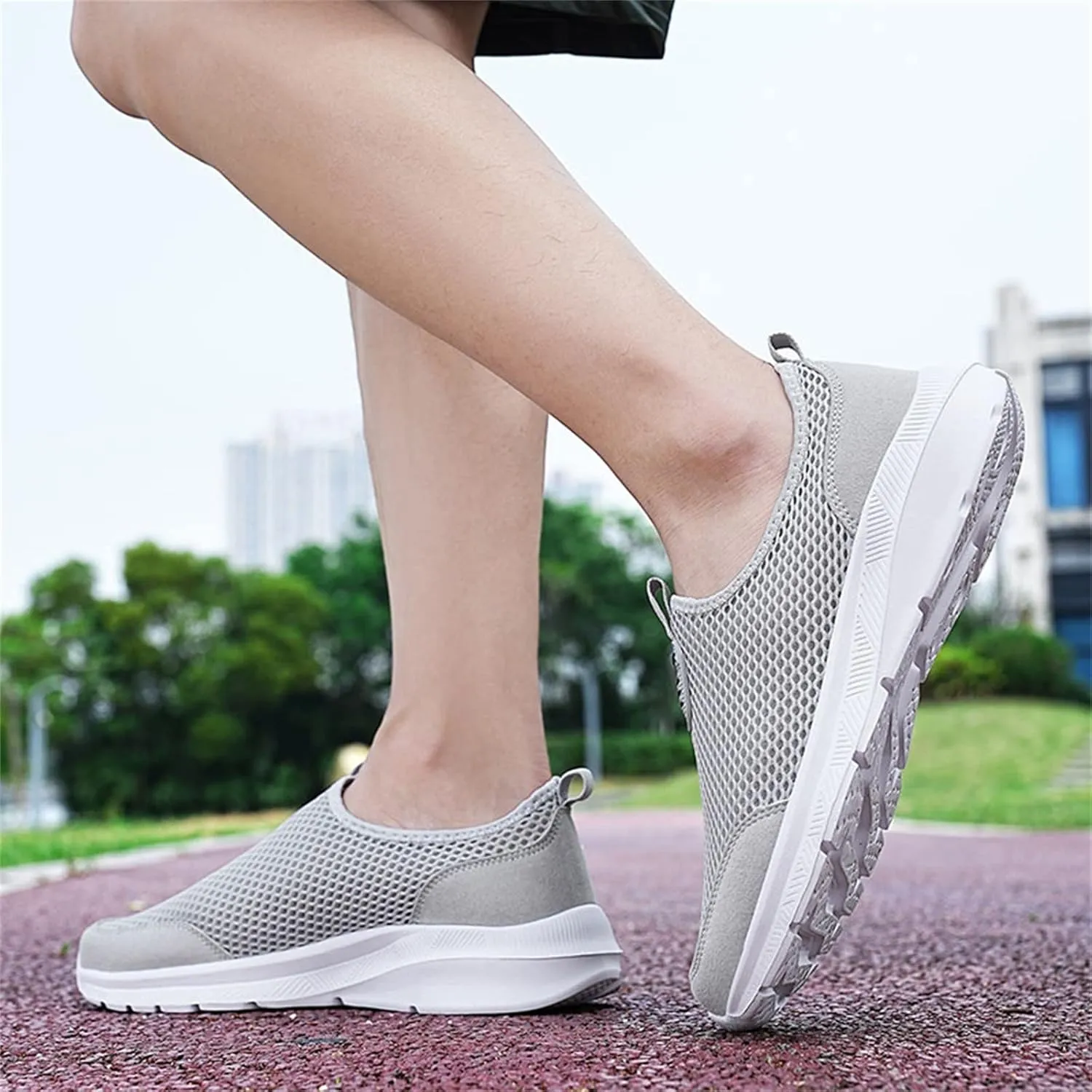Mens Slip On Sneakers Women Dress Casual Shoes for Men Sneakers Walking Shoes Wide Walking Shoes White Platform Sneakers Low Top Tennis Court Shoes for Women