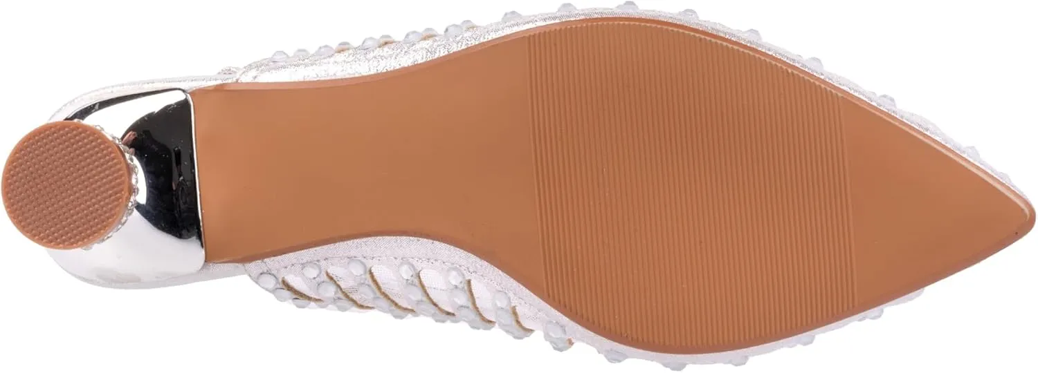 Ninety Union Lady Couture Rosita Mesh Rhinestone Heel Slingback