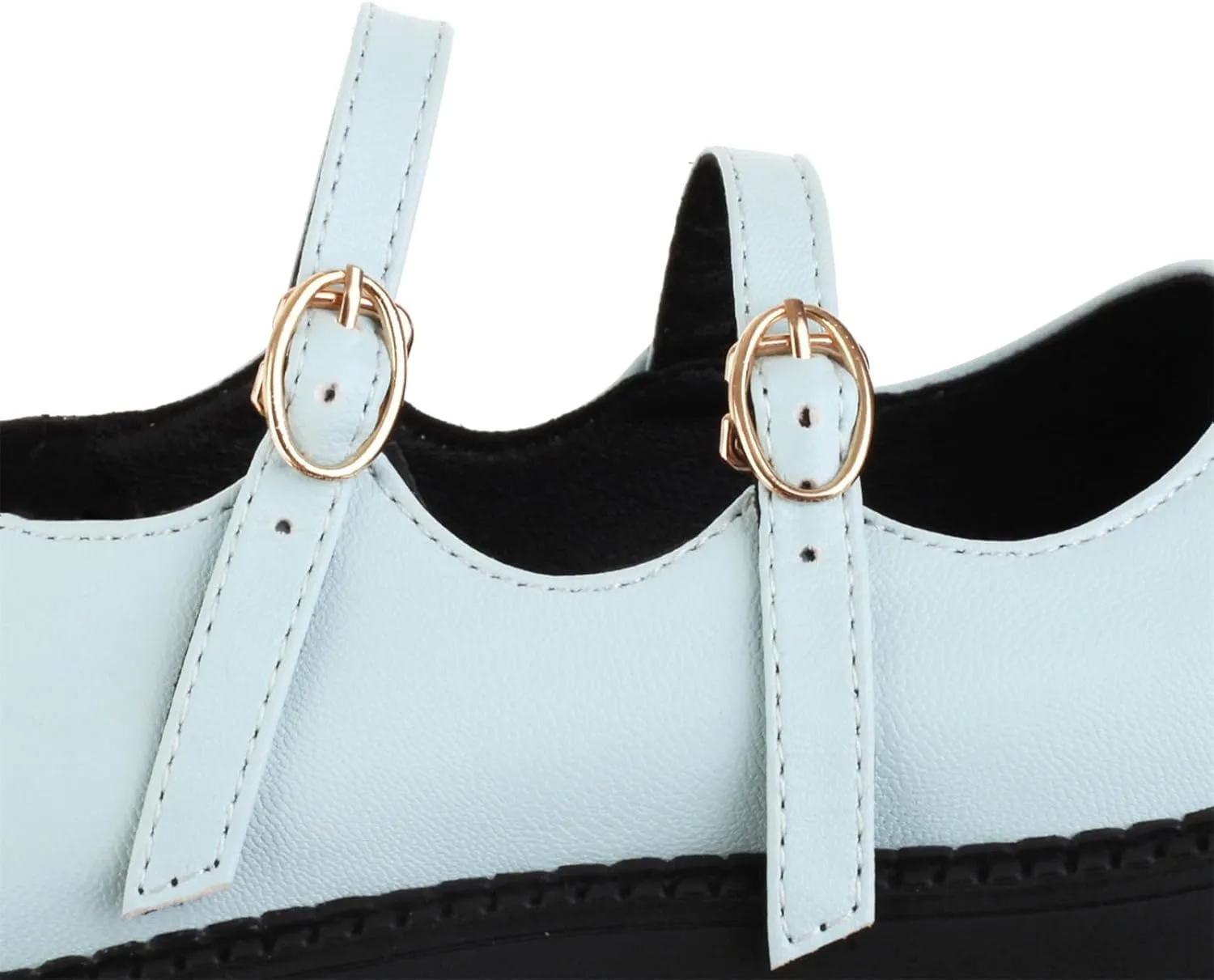 Women's Platform Round Closed Toe Pumps Strappy Buckle Loafers Comfortable Chunky Low Heels Office Concise Cosplay Work Casual Mary Jane Daily Wear Fashion Business Dress Shoes